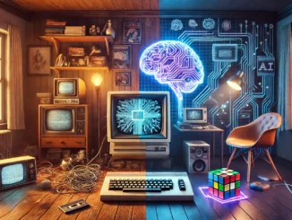 AI bridging 8-bit computing and modern artificial intelligence for Gen X