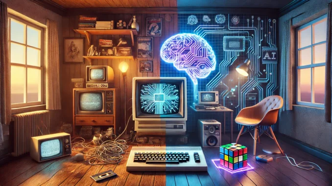 8 bits to AI AI bridging 8-bit computing and modern artificial intelligence for Gen X