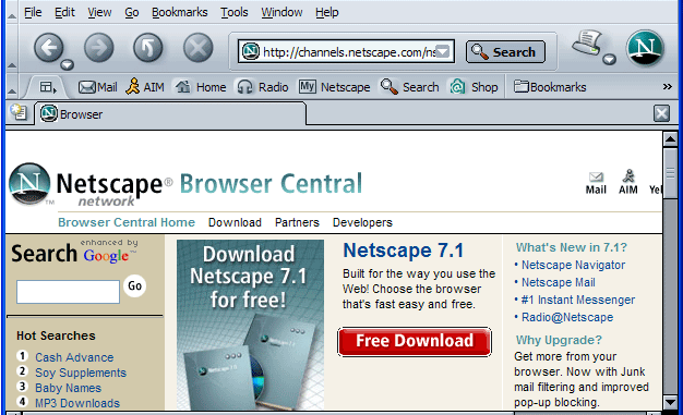 Netscape Browser