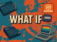 A colourful, retro-futuristic landscape illustration of Europe, with “WHAT IF?” text across the continent. Surrounding the map are a futuristic Sinclair Spectrum, a next-gen BBC Micro computer, an ARM chip, and a EuroLink logo, visually representing the concept of a European digital superpower.