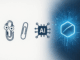 Clippy to Copilot image showing the evolution from a cartoonish paperclip on the left to a sophisticated digital AI network on the right, symbolising past and future virtual assistants