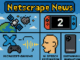 Tech News Roundup: An illustration showcasing space junk cleanup efforts, Nintendo Switch 2 success, Microsoft's gaming shake-up, AI speech restoration breakthrough, and Fairphone 6 sustainability innovations in the tech industry.
