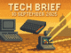 Tech Brief 10 September 2025 featuring an 8-bit pixel art landscape with a modern optical computer in the foreground and retro computing elements in the background, highlighting technological evolution.