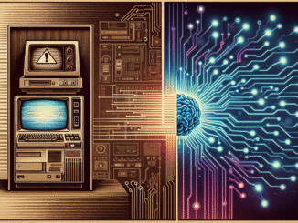 AI safety lessons: Visual timeline connecting Therac-25 radiation therapy disaster, Post Office Horizon scandal, and Intel FDIV bug to modern AI neural networks, illustrating repeating patterns of technological failure
