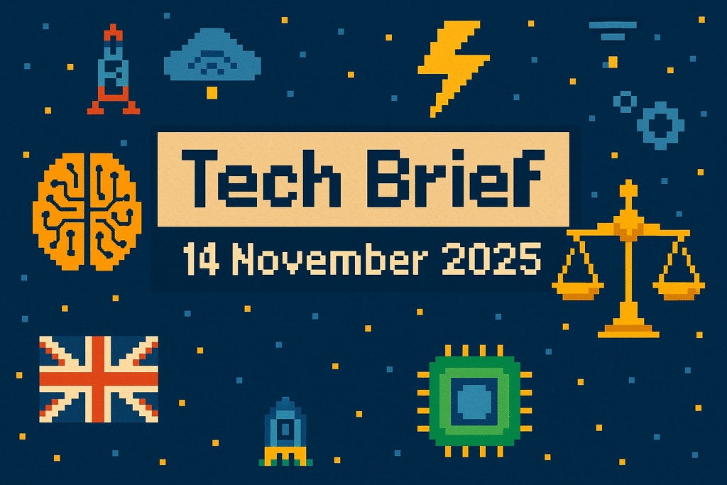 Tech Brief 14 November 2025: AI Infrastructure, Power Grids, Copyright ...